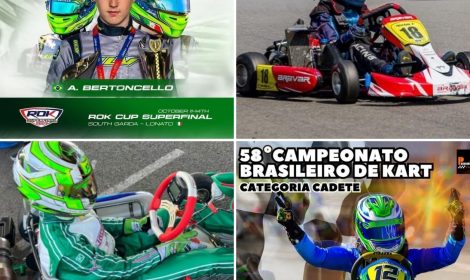 Pilotos #teamfitnessracing correm final do Brasileiro e Mundial de kart neste fim de semana